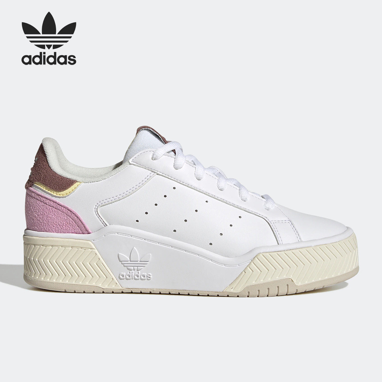 Adidas/阿迪达斯正品三叶草Court Tourino女子轻便板鞋GX1850,运动鞋new,板鞋,淘宝优惠券,粉丝福利购,淘宝优惠卷