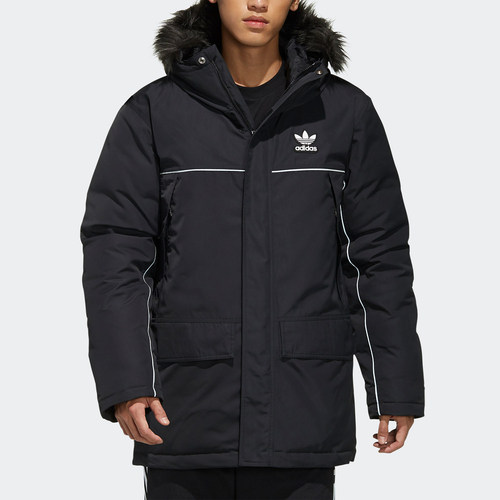 阿迪达斯男正品运动子羽绒服
