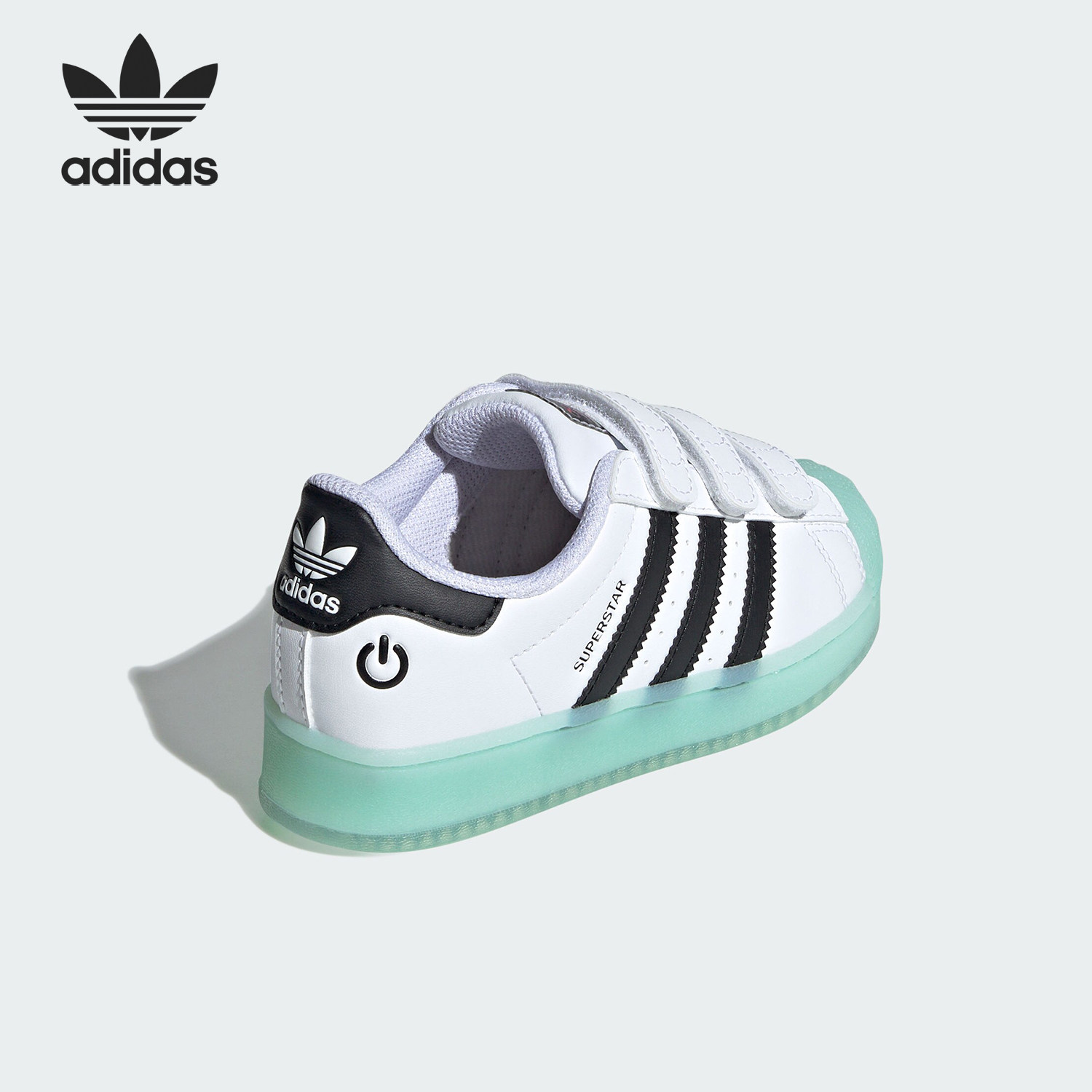 Adidas/阿迪达斯官方正品三叶草小童时尚耐磨经典休闲鞋IG7004,童鞋/婴儿鞋/亲子鞋,运动鞋,淘宝优惠券,粉丝福利购,淘宝优惠卷