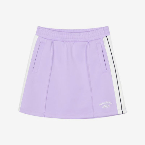 Skechers/斯凯奇正品夏季女童休闲简约运动针织半身短裙