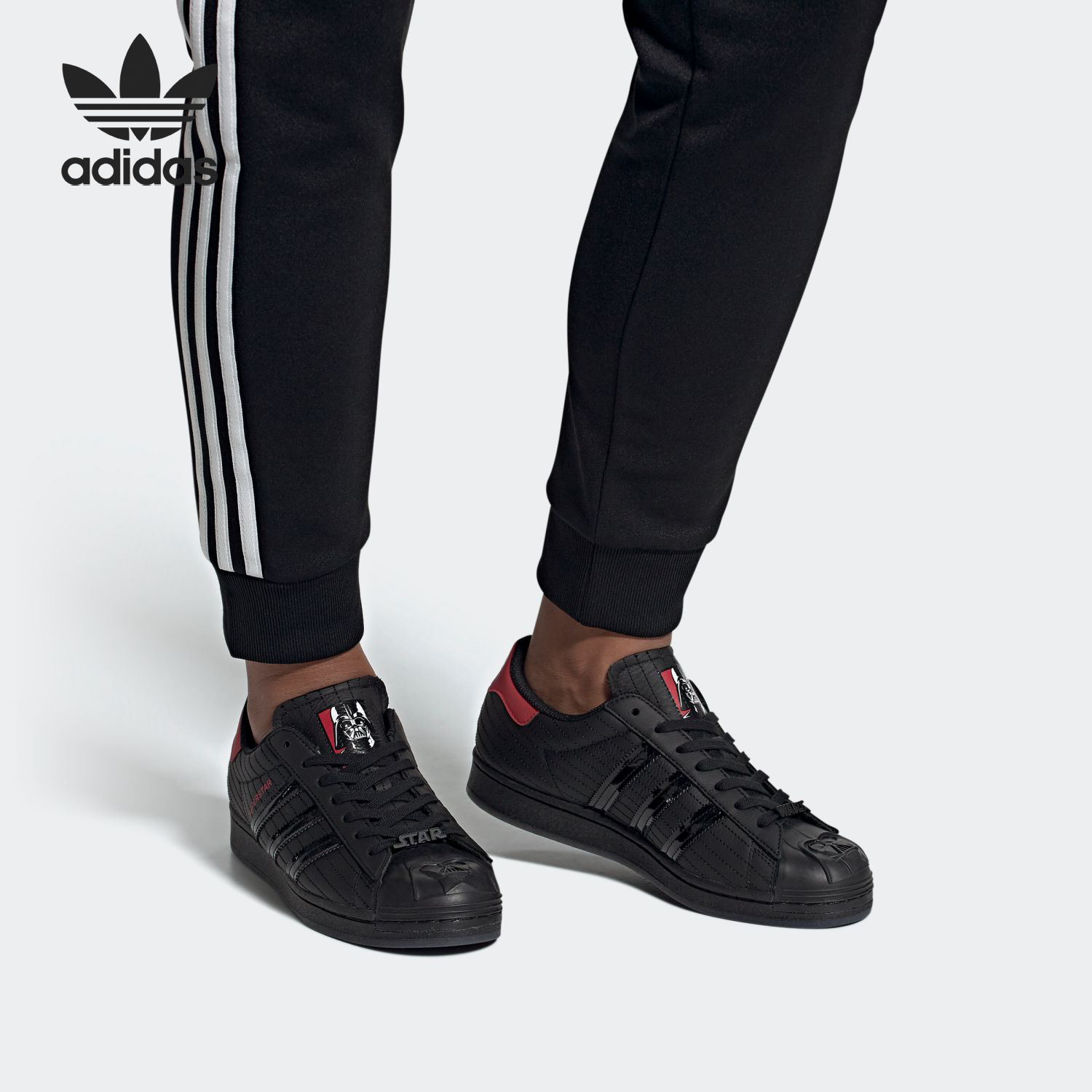 阿迪达斯男女经典贝壳头板鞋