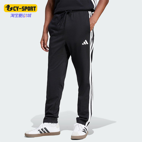 Adidas/阿迪达斯正品M 3S SJ TO PT男士经典针织运动长裤JE6430