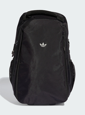 Adidas/阿迪达斯正品三叶草新款男女黑色经典休闲双肩背包KE2716