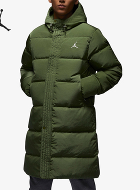 Nike/耐克官方正品JORDAN男士保暖中长款运动羽绒服FB7314-340