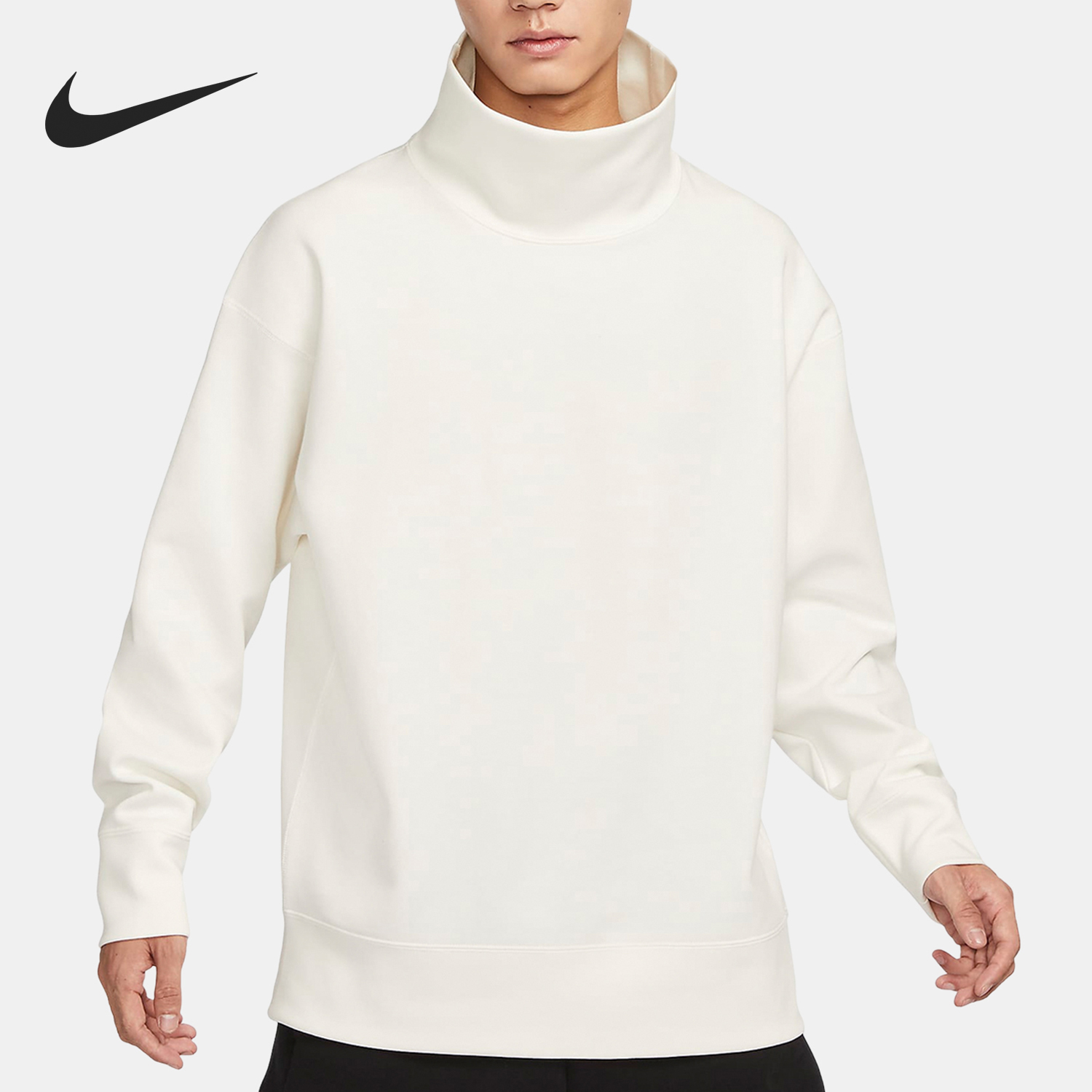 Nike/耐克正品2025冬季款男士日常立领套头运动卫衣FB8170-133