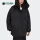 三叶草PARKA Adidas 阿迪达斯正品 女士运动宽松棉服HM2615