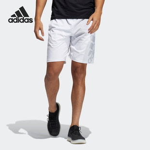 新款 Adidas 2022夏季 男子训练运动健身短裤 阿迪达斯正品 GM0651