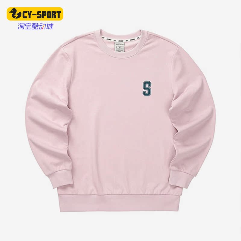 Skechers/斯凯奇正品新款男女同款运动舒适圆领卫衣 L322U098