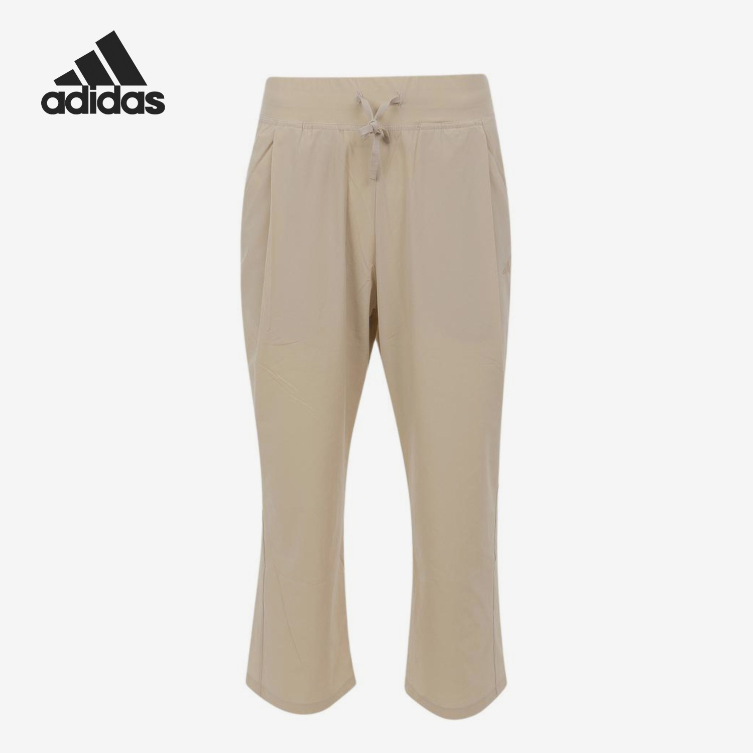 Adidas/阿迪达斯正品2026年女士时尚系带休闲运动长裤KZ1575