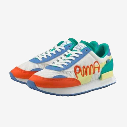 Puma/彪马正品Future Rider x Mr Doodle男女休闲鞋375790-01