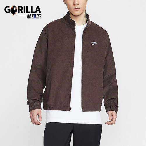 Nike/耐克正品2026春季款男士日常立领刺绣运动外套IR0105-237