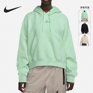 Nike/耐克正品冬季新款女子加绒保暖运动连帽卫衣DQ5808-379