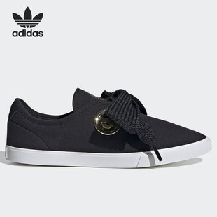 三叶草女子舒适休闲板鞋 SLEEK FV0741 阿迪达斯正品 Adidas