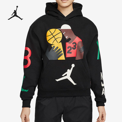 Nike/耐克官方正品Air Jordan新款女子舒适运动卫衣DO4159-010