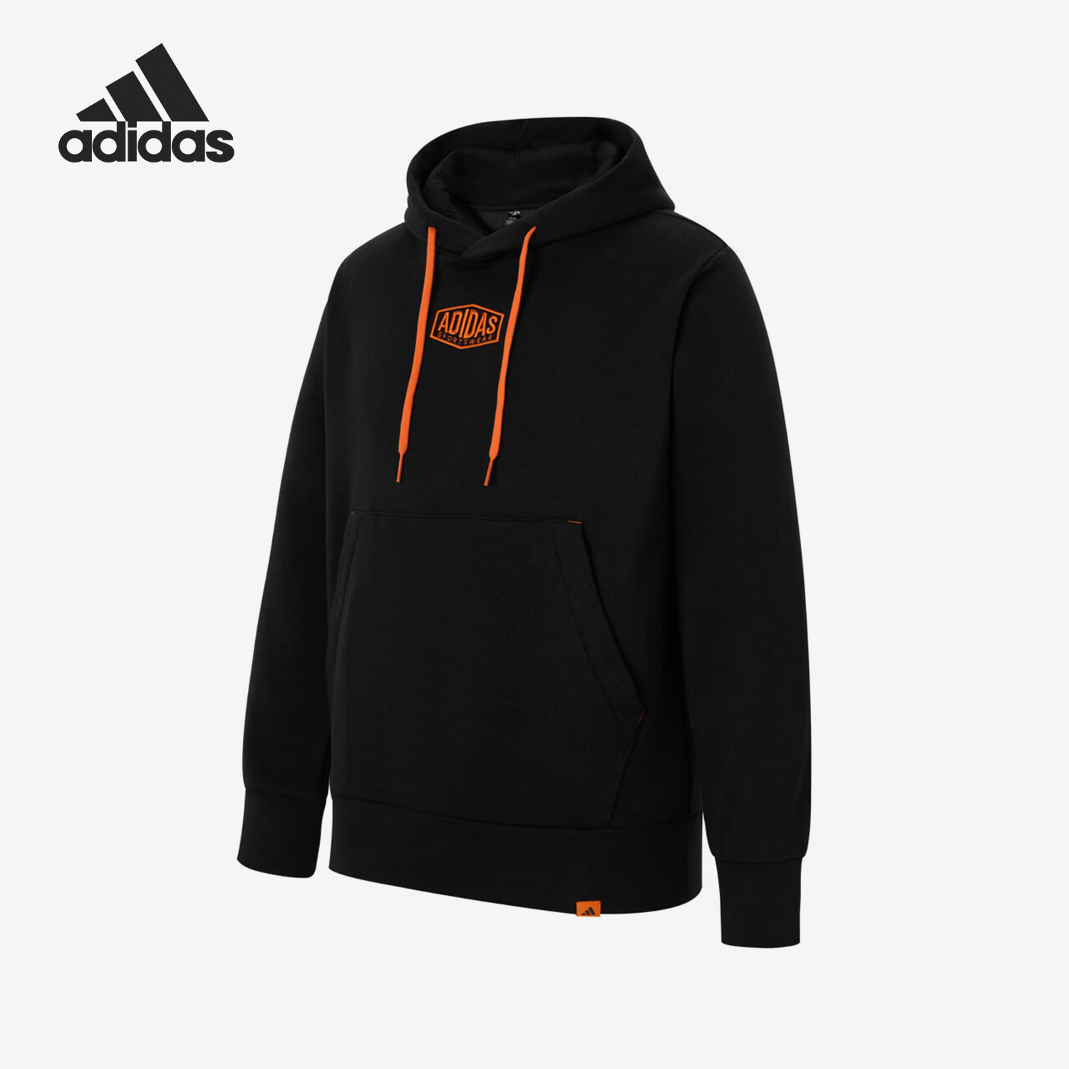 Adidas/阿迪达斯正品春秋男士保暖加绒经典复古卫衣套头衫JV8458