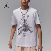 耐克正品 JORDAN男士 柔软针织运动休闲短袖 Nike FZ1929 100