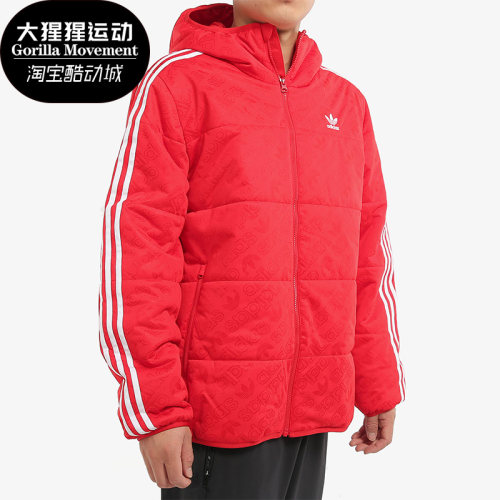 阿迪达斯男子运动保暖棉衣