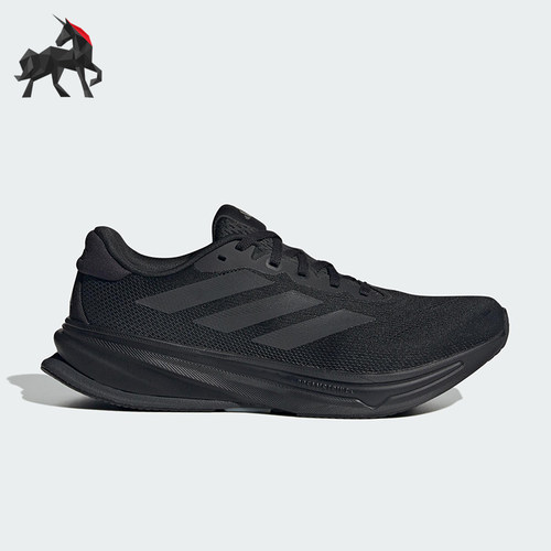 Adidas/阿迪达斯正品2025男士超轻透气经典中考体测跑步鞋JS0493