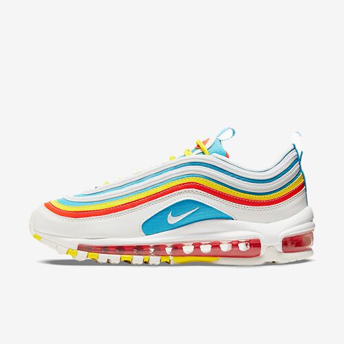 Nike耐克正品Air Max 97 Summit White大童低帮跑步鞋CK0052-400