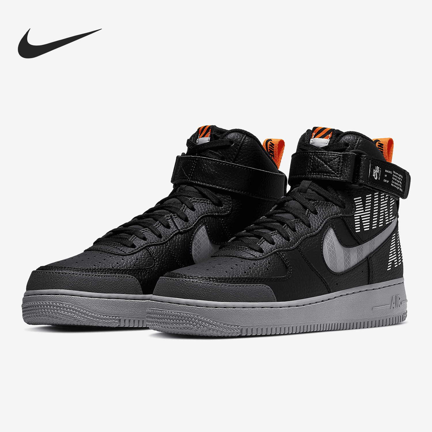 Nike/耐克正品 Air Force 1 AF1 男子高帮运动休闲鞋 CQ0449-001