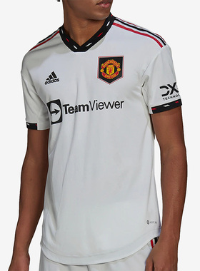 Adidas/阿迪达斯正品22-23新赛季曼联客场球员版运动足球服H13883