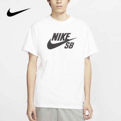 Nike/耐克正品 夏季男子休闲运动时尚圆领短袖滑板T恤 CV7540