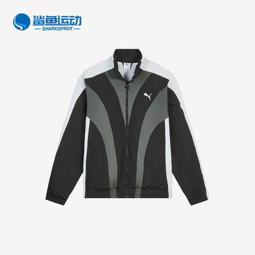 Puma/彪马正品T7Track夹克男防风立领梭织经典夹克外套638801-01