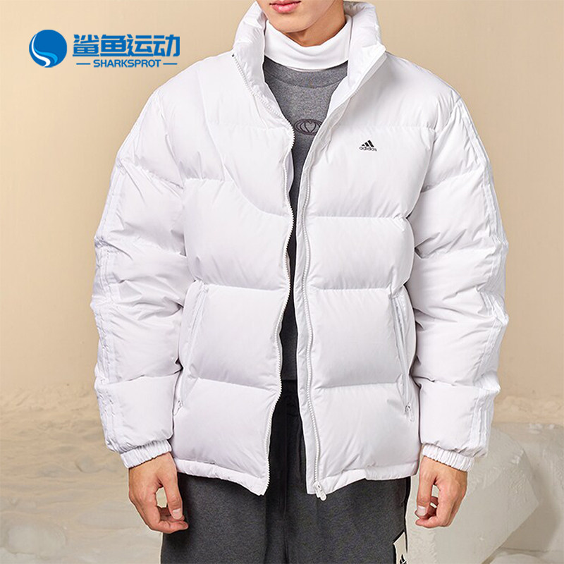 Adidas/阿迪达斯正品DOWN JACKET情侣款运动休闲羽绒服IK2419