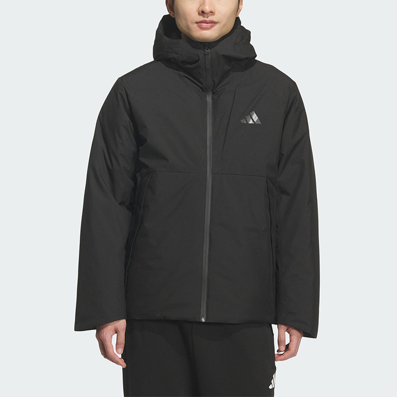 Adidas/阿迪达斯正品冬季男士新款连帽保暖运动羽绒服外套KQ5505