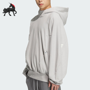 Adidas/阿迪达斯正品秋冬新款男士居家休闲宽松卫衣JM8605