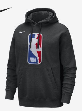Nike/耐克正品秋季新款男士印花保暖宽松连帽卫衣DX9794-010