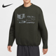 耐克正品 Tech男士 透气针织圆领复古套头长袖 Nike 卫衣HV1341 355