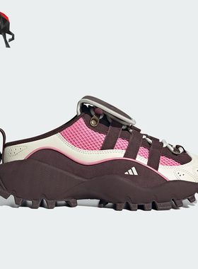 Adidas/阿迪达斯正品SEEULATER MULE女士耐磨一脚蹬休闲鞋KJ4043