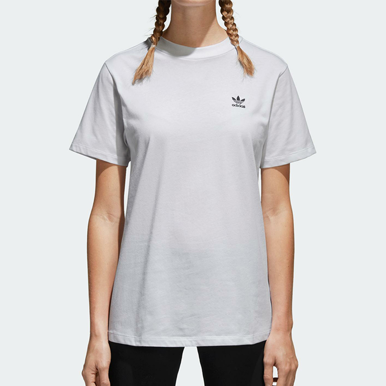 Adidas正品三叶草女子短袖上衣