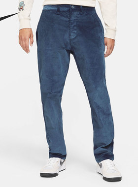 Nike/耐克正品男子灯芯绒复古直筒休闲运动长裤CK7288-410