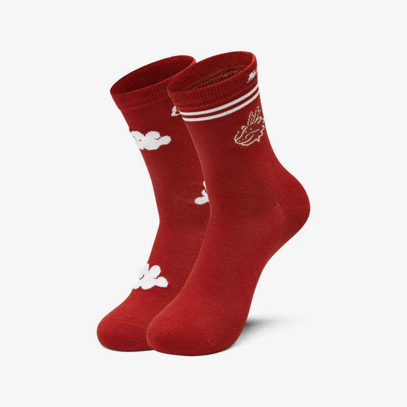 Skechers/斯凯奇正品春季新款男女针织耐磨休闲运动袜两双装