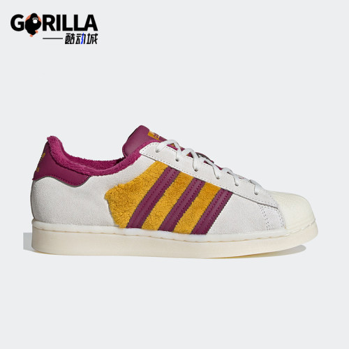 Adidas/阿迪达斯正品三叶草女士休闲低帮系带耐磨运动板鞋FZ3638