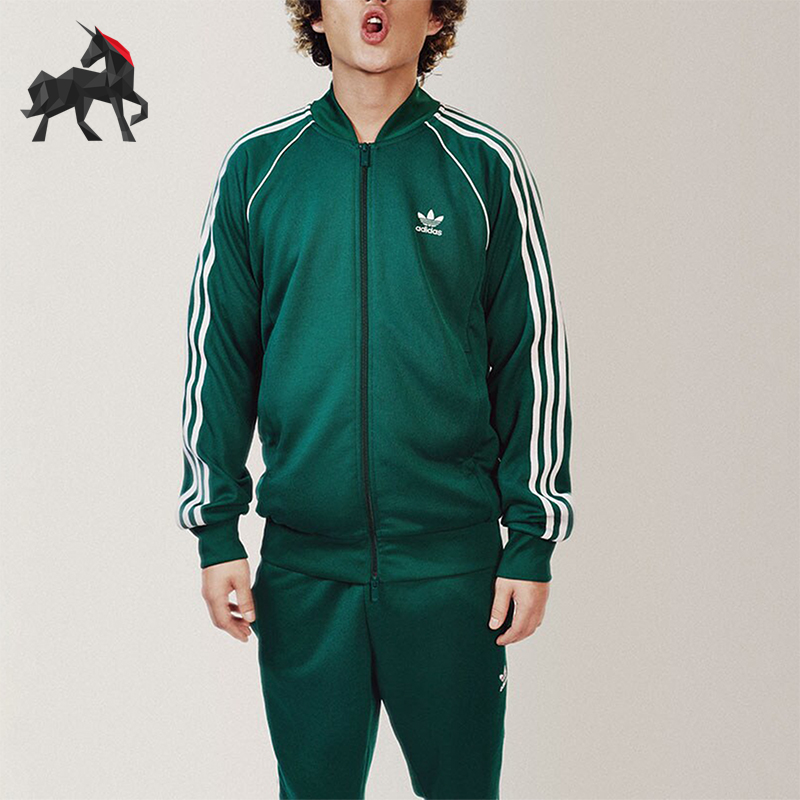 Adidas/阿迪达斯男士复古夹克
