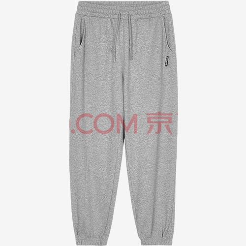 Skechers斯凯奇正品男款加绒柔软舒适束脚休闲裤L424M127-004F