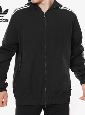 Adidas/阿迪达斯正品 三叶草 OUTLINE WB 男子休闲运动外套EB4086