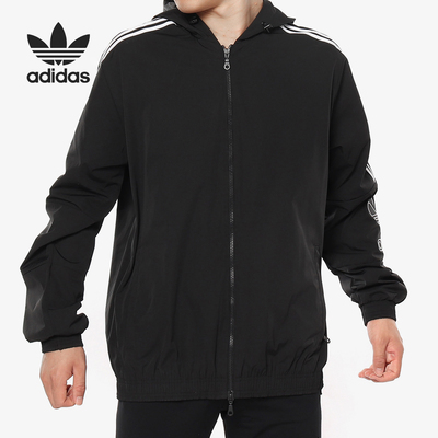 Adidas/阿迪达斯正品 三叶草 OUTLINE WB 男子休闲运动外套EB4086
