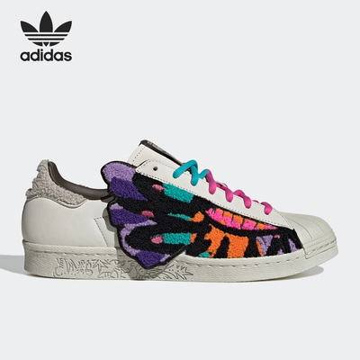 Adidas/阿迪达斯官方正品三叶草男女生肖酉鸡轻便运动板鞋ID4386