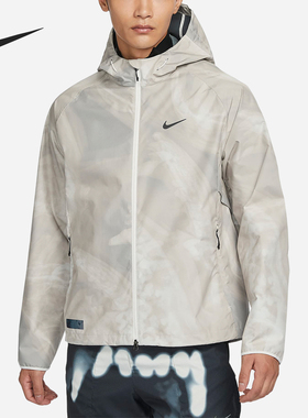 Nike/耐克正品Storm-FIT男士跑步时尚印花宽松外套FB8551-030