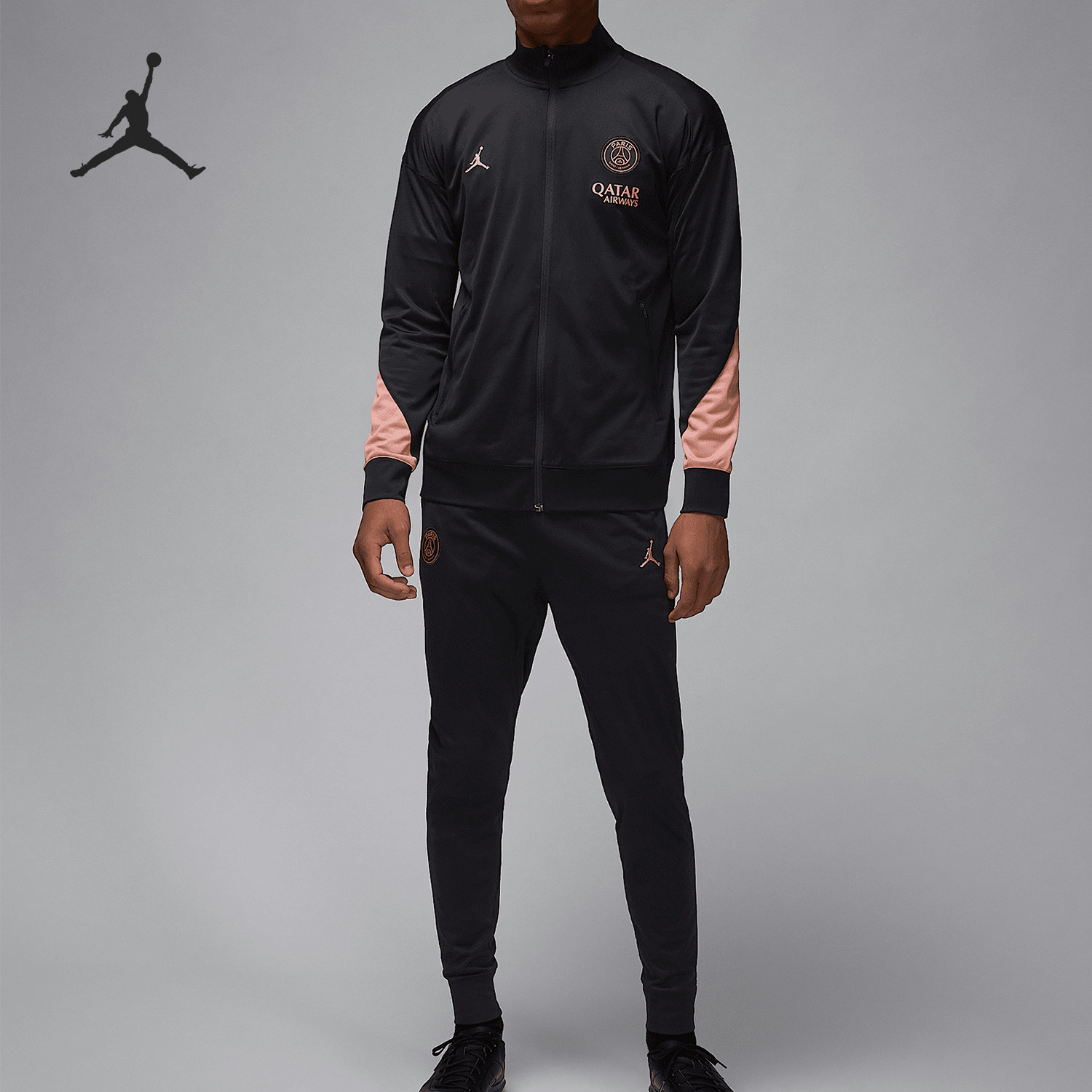 Nike/耐克正品JORDAN 男士足球训练休闲运动套装FQ2474-013