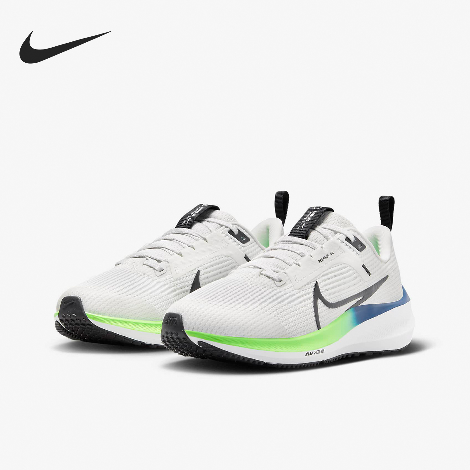Nike/耐克正品Pegasus 40 GS女子大童公路跑步鞋DX2498-006