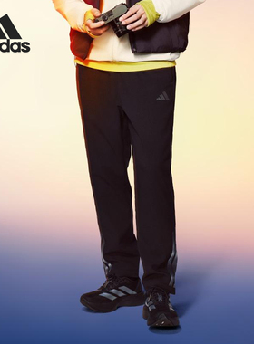 Adidas/阿迪达斯官方正品SL WARM PNT男士户外抓绒运动长裤KA1301
