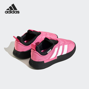 套脚保暖面包鞋 Adidas 大童圆头时尚 新款 JI2689 阿迪达斯官方正品