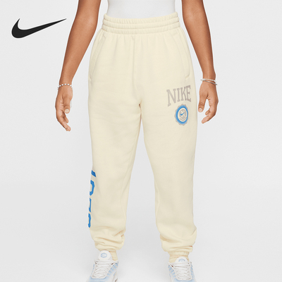Nike/耐克正品秋冬新款大童保暖简约宽松加绒长裤HJ3374-113