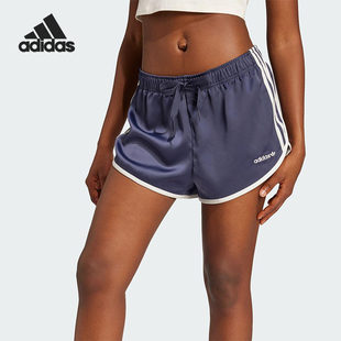 Adidas 三叶草女士透气宽松缎面经典 运动短裤 JC8895 阿迪达斯正品
