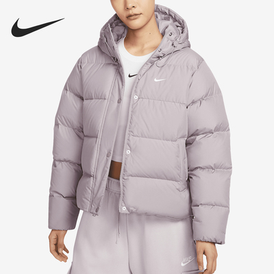 耐克女士保暖运动羽绒服